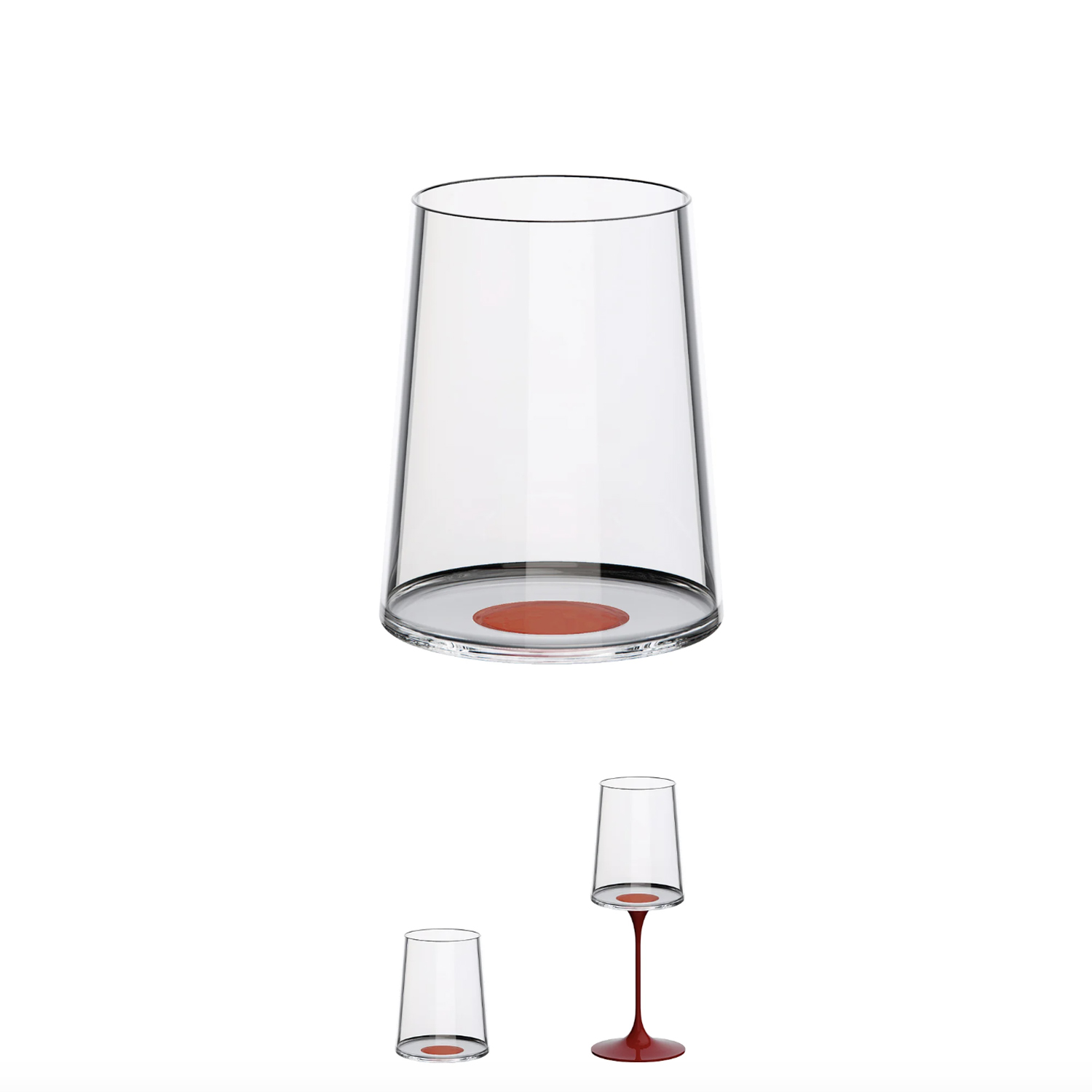 Хрустальный бокал для белого вина на магните Trebonn SplitGlass, 2 шт, 280 мл-4