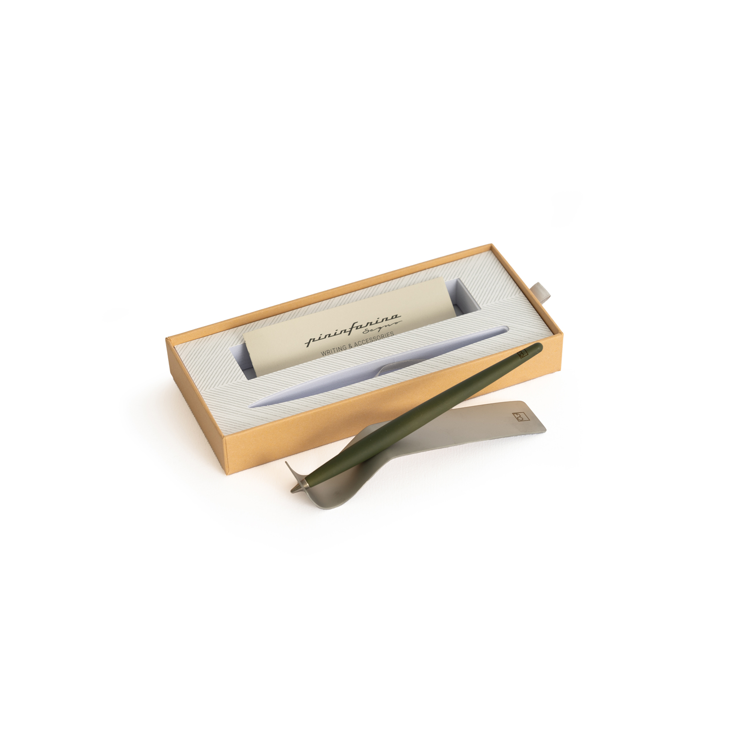 Вечная ручка Pininfarina Piuma A MODERN CLASSIC SAGE GREEN-3