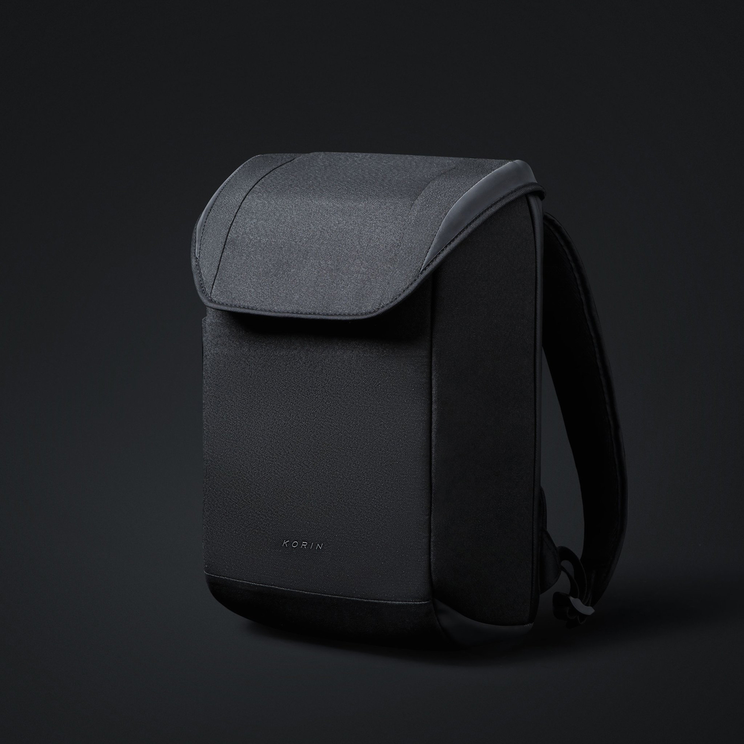 Рюкзак KORIN ClickPack X 45х32х15,5 см, с клапаном, черный-8