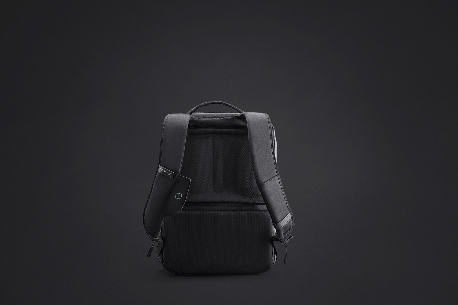 Рюкзак KORIN ClickPack X 45х32х15,5 см, с клапаном, черный-11