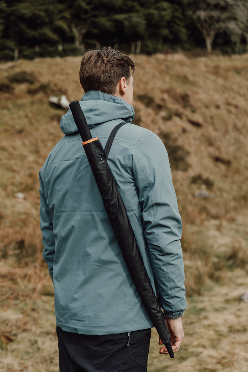 Зонт-трость антишторм Nordic Drift Trail AWARE™ RPET, UPF 50+, d135-140 см-10
