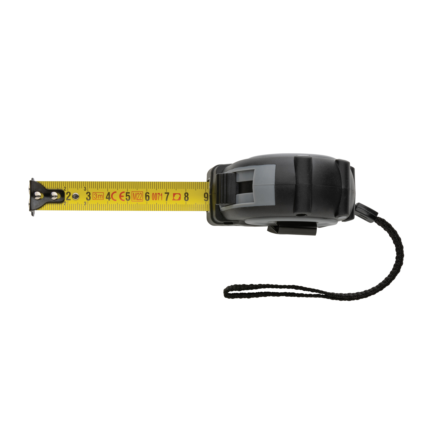 Рулетка Grip из переработанного пластика RCS, 3 м/16 мм-2