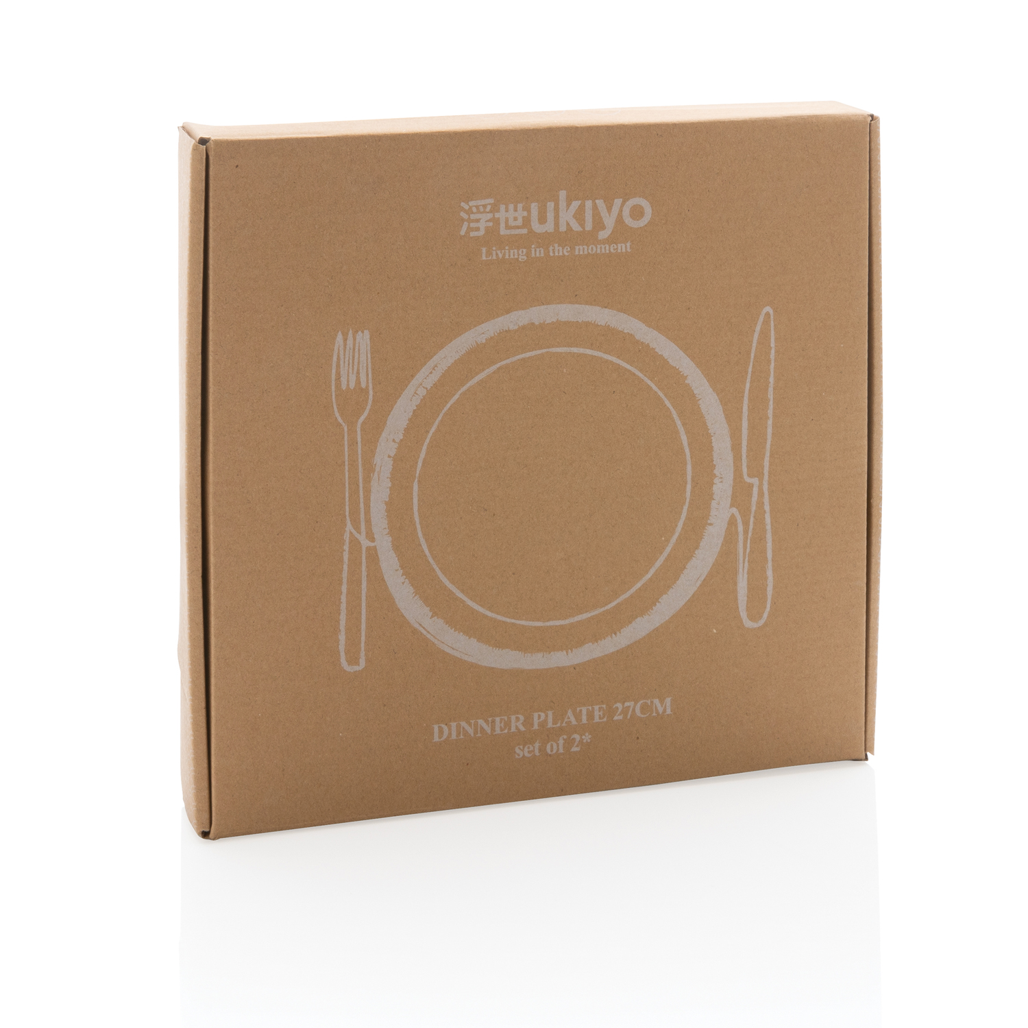 Набор керамических тарелок Ukiyo, 2 предмета-7