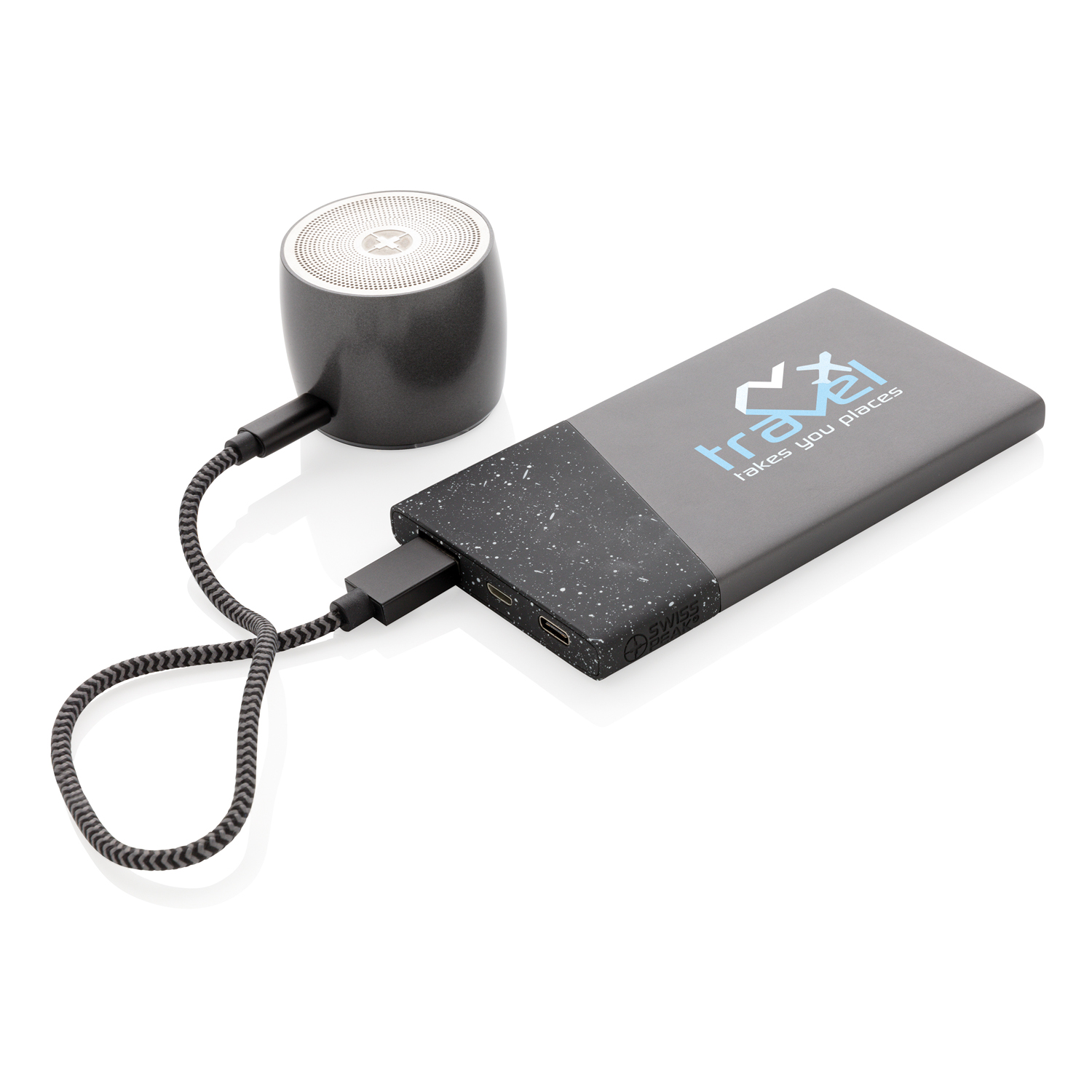 Карманный внешний аккумулятор Swiss Peak, 5000 mAh-3