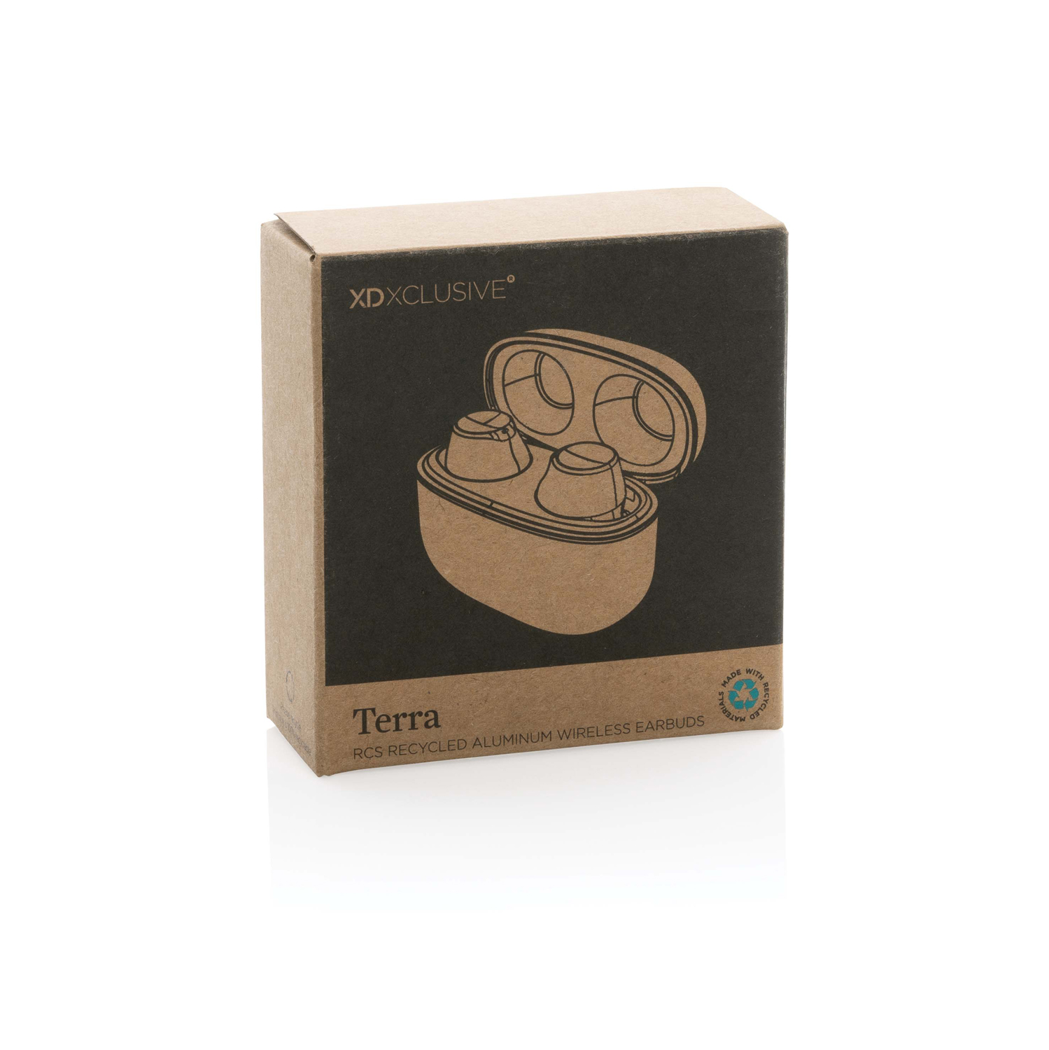 Беспроводные наушники Terra из переработанного алюминия RCS-10