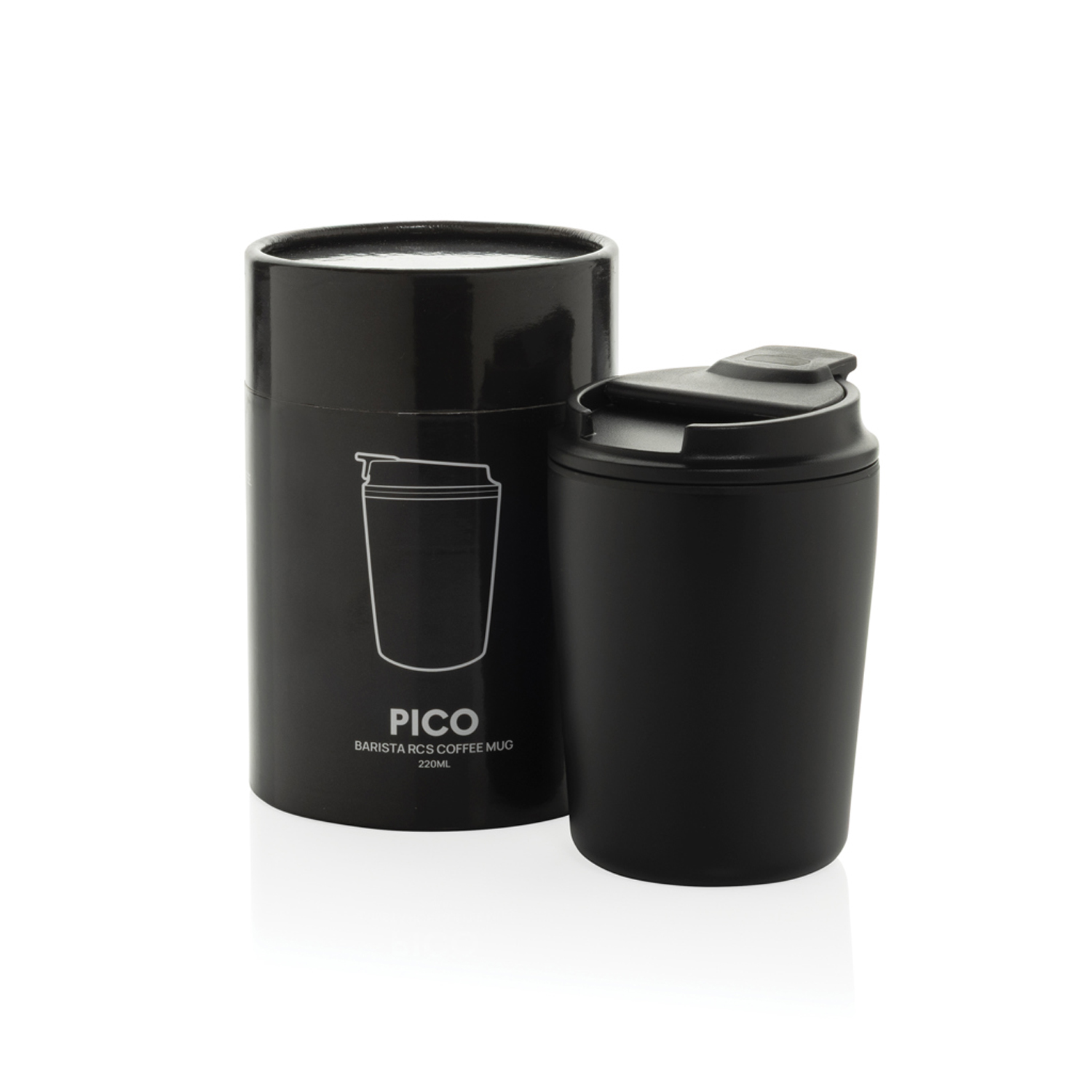 Кружка для кофе Pico Barista RCS, 220 мл, в тубусе-1