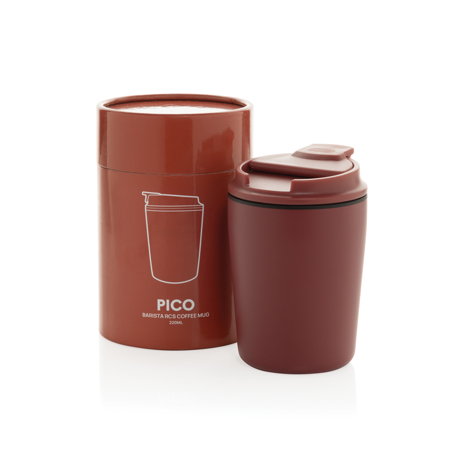 Кружка для кофе Pico Barista RCS, 220 мл, в тубусе-1