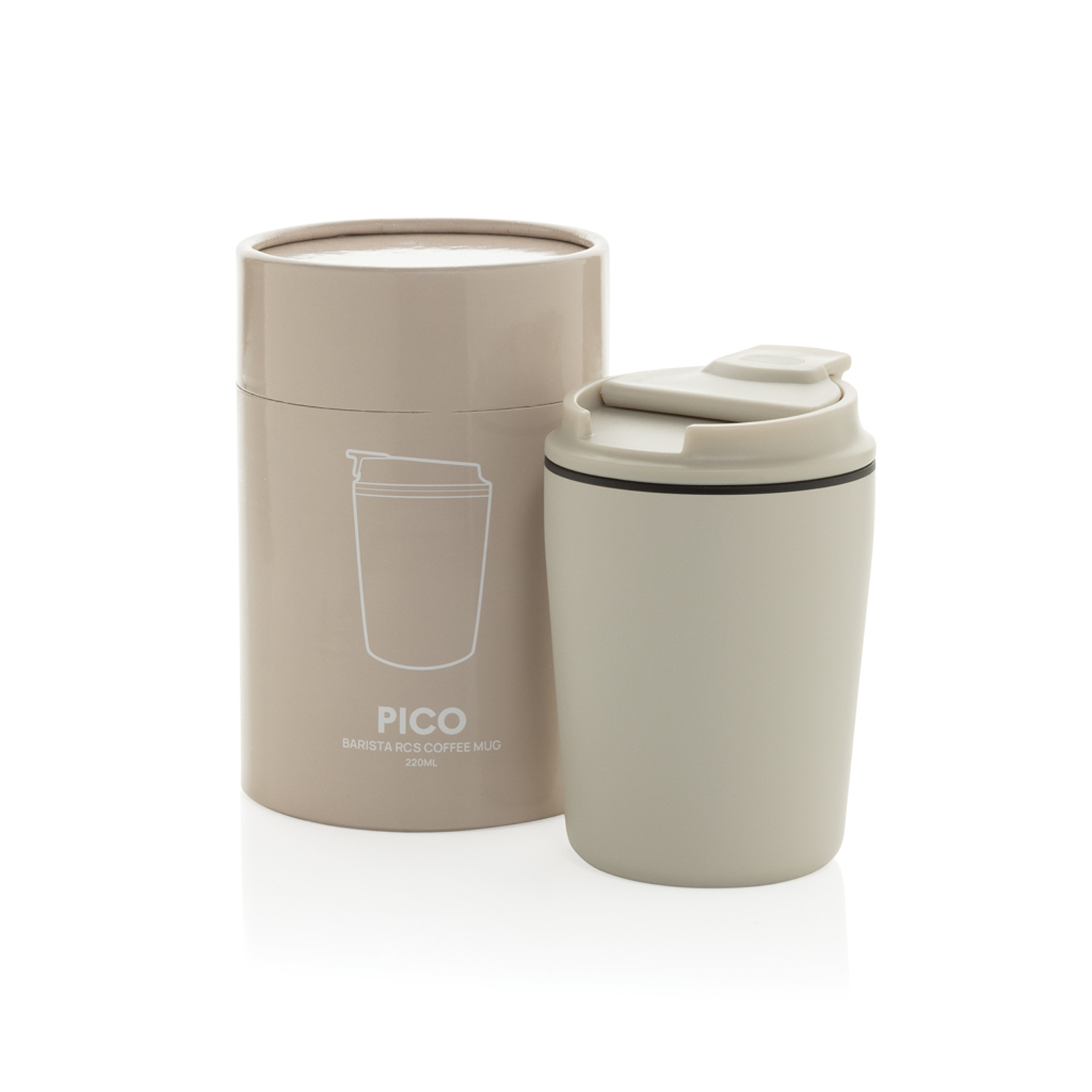 Кружка для кофе Pico Barista RCS, 220 мл, в тубусе-1