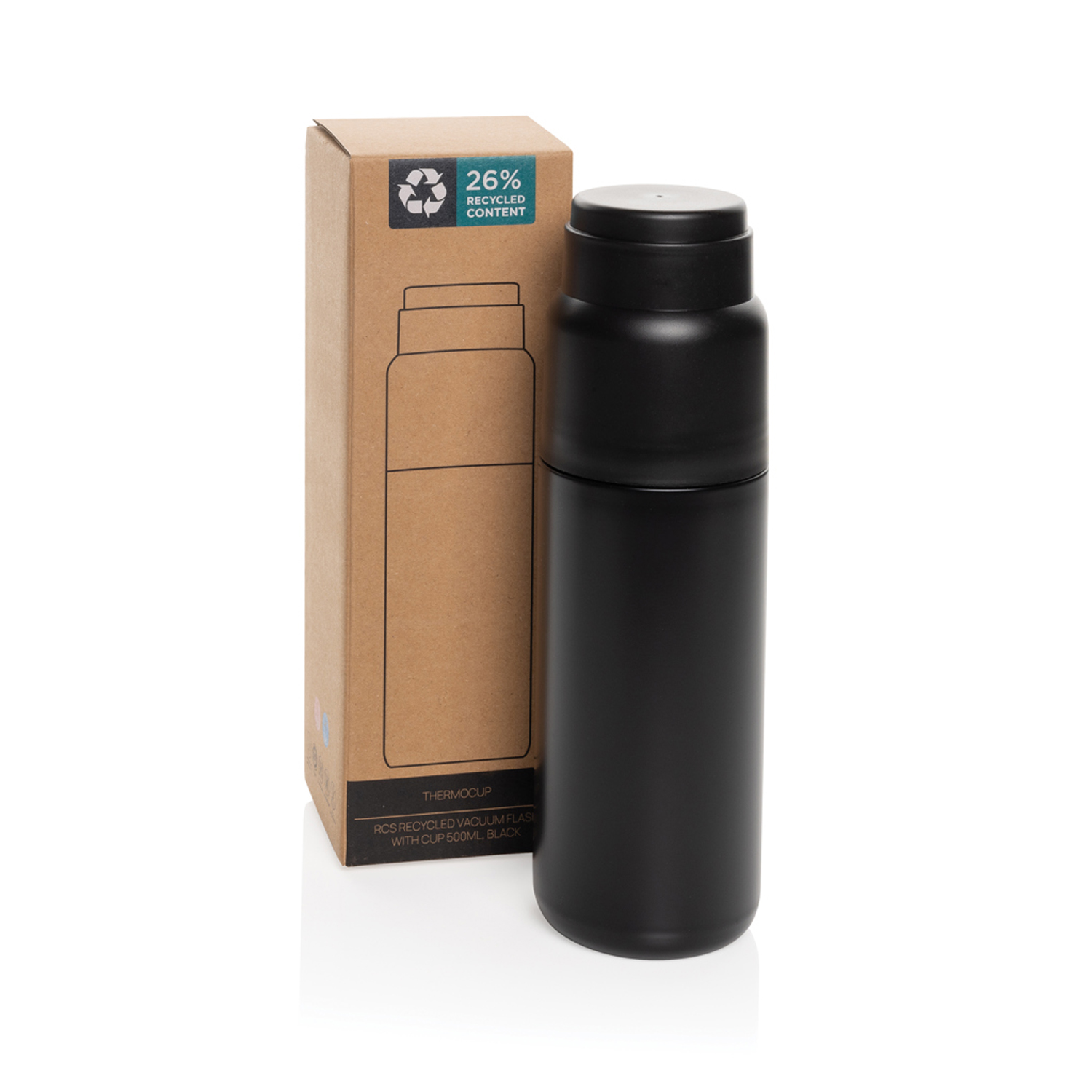 Вакуумный термос Thermocup RCS с крышкой-стаканом, 500 мл-1