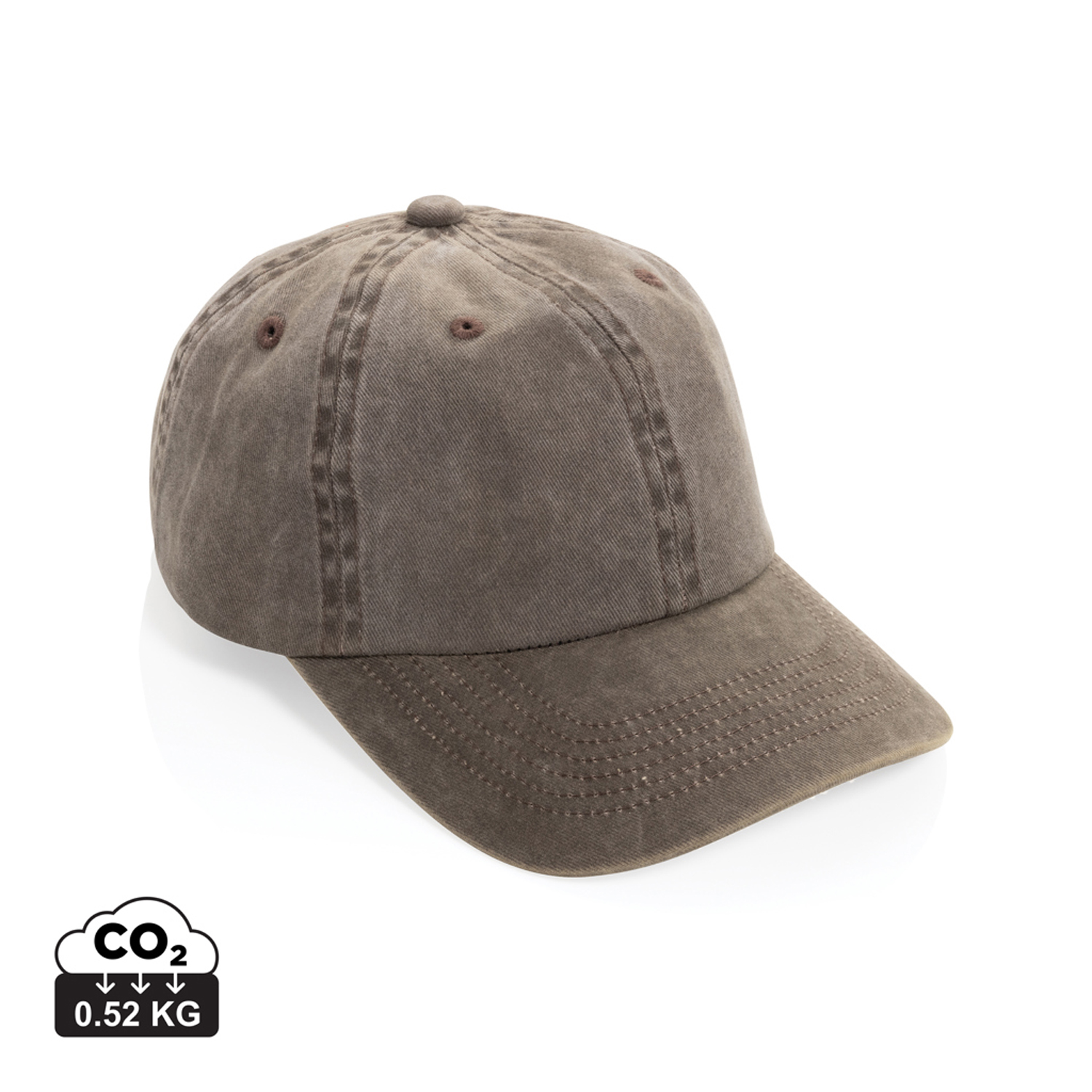 Бейсболка BEAU AWARE™ из хлопковой саржи, 6 клиньев, 270 г/м²-7