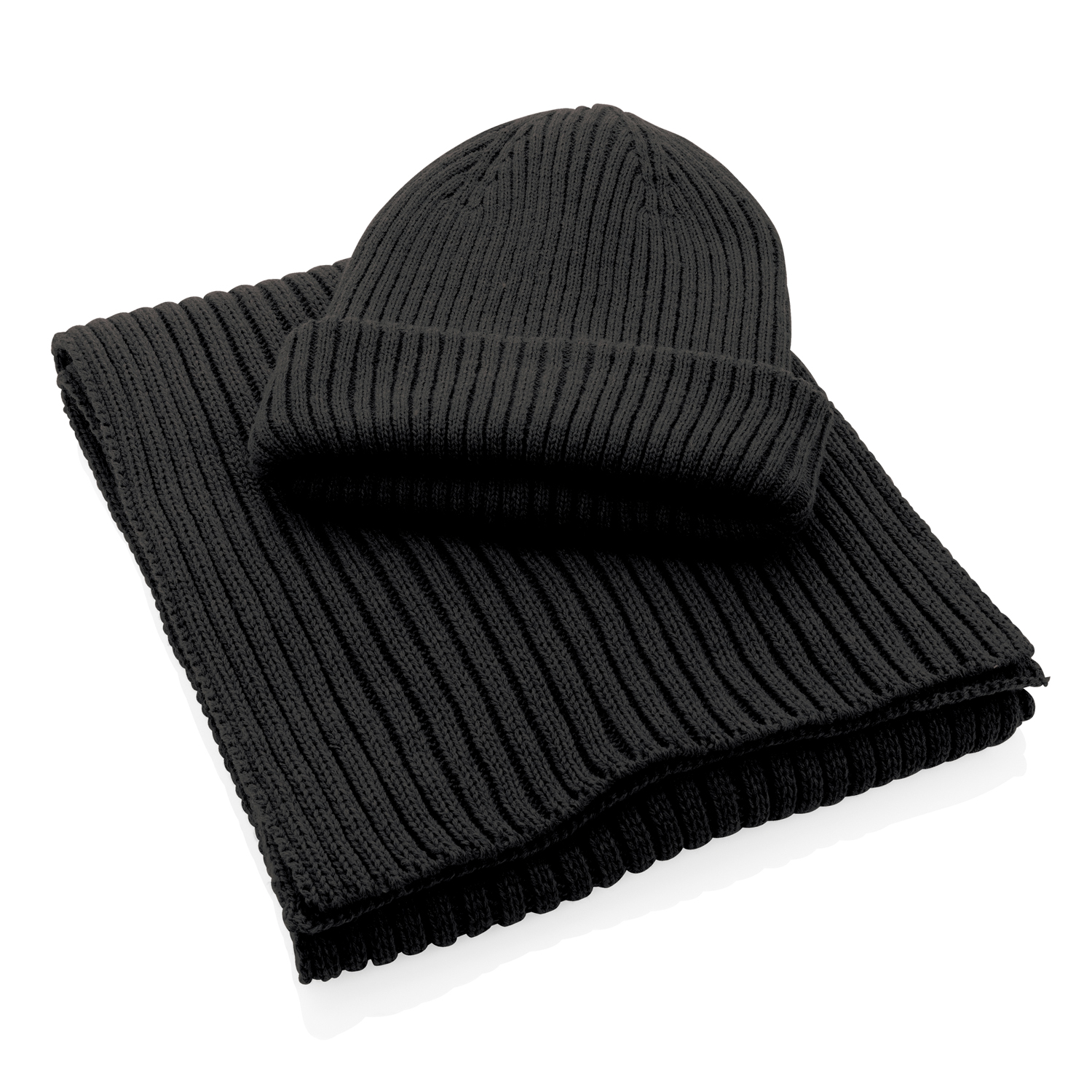 Вязаный шарф Impact из Polylana® AWARE™, 180x25 см-1
