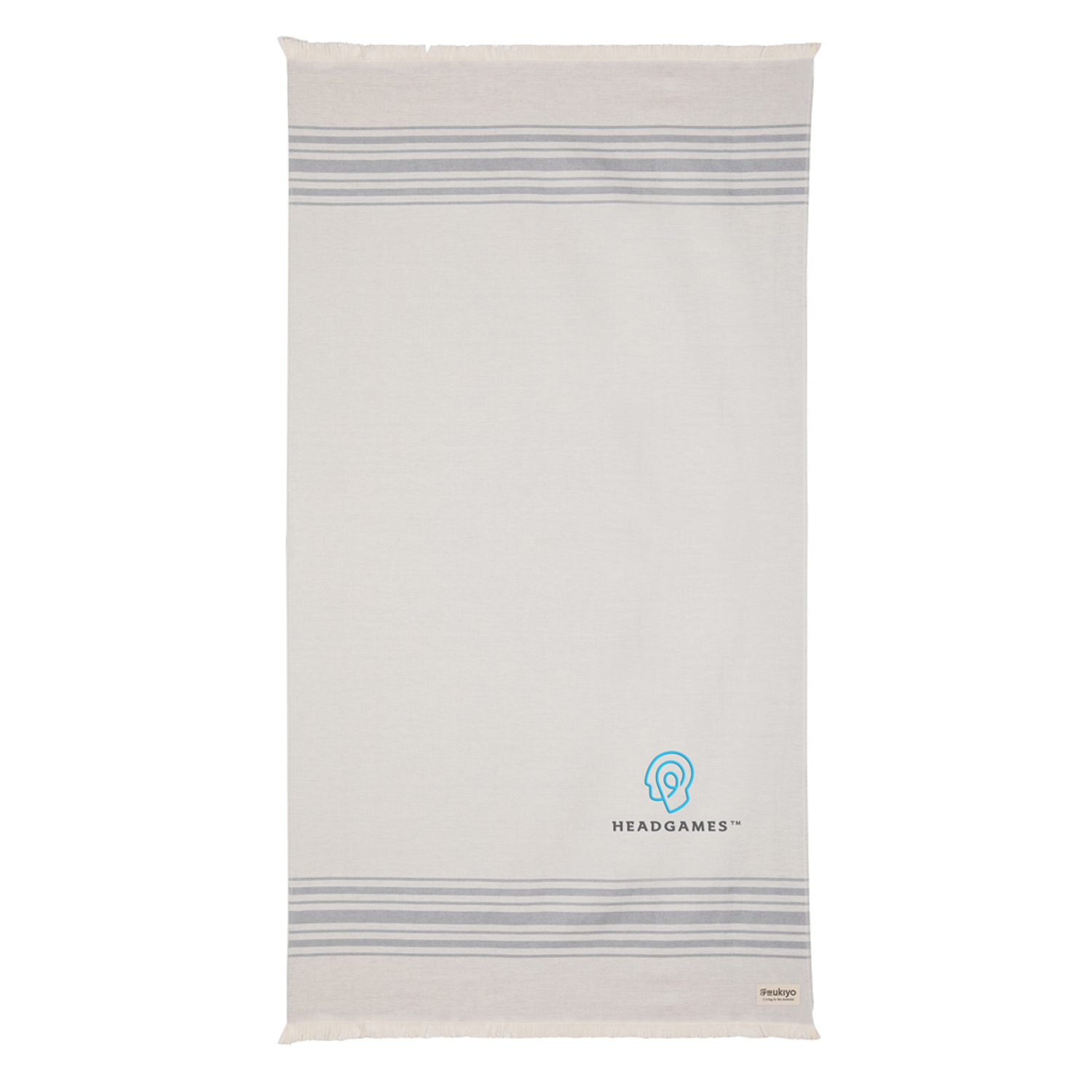 Накидка Ukiyo Yumiko из переработанного хлопка AWARE™, 100x180 см-2