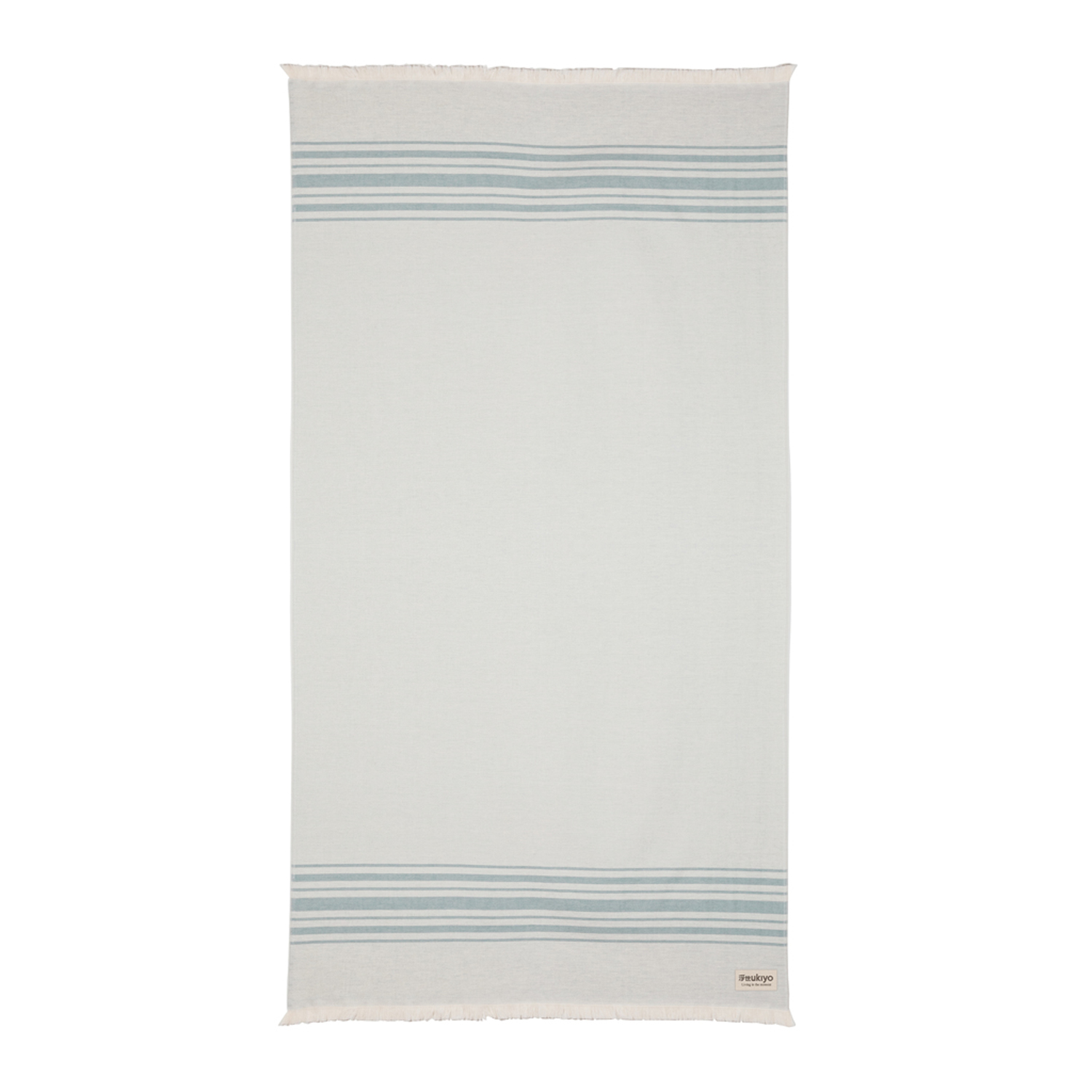 Накидка Ukiyo Yumiko из переработанного хлопка AWARE™, 100x180 см-5