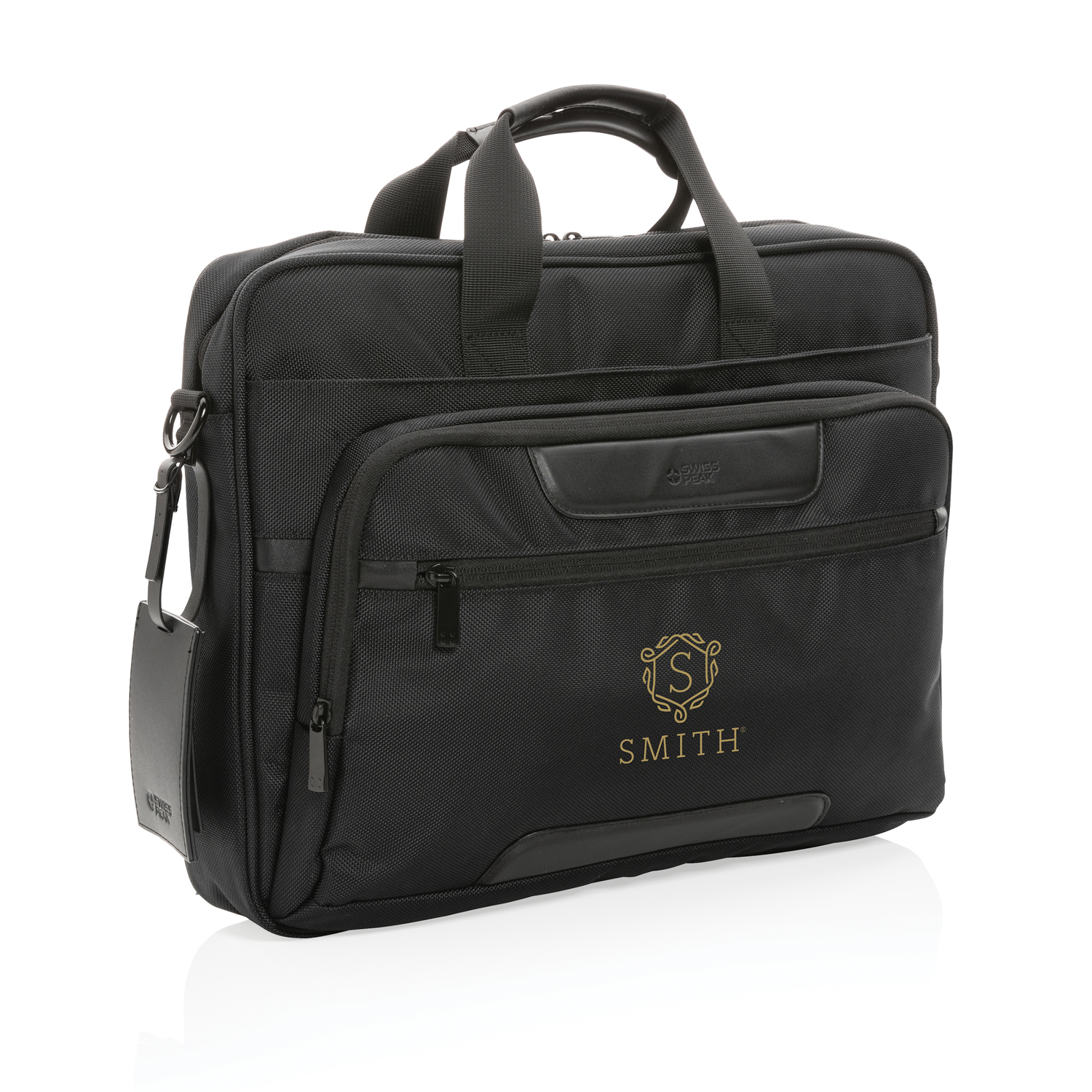 Сумка для ноутбука Swiss Peak Voyager из RPET AWARE™, 15,6"-2