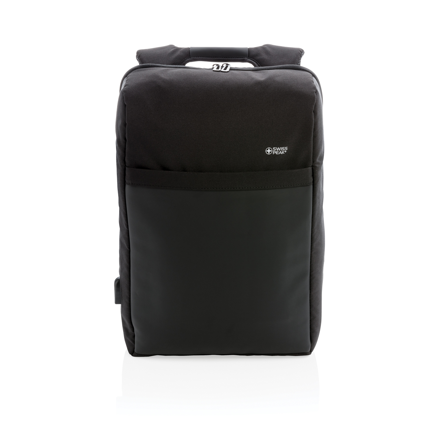 Антикражный рюкзак Swiss Peak 15"  с RFID защитой и разъемом USB-4