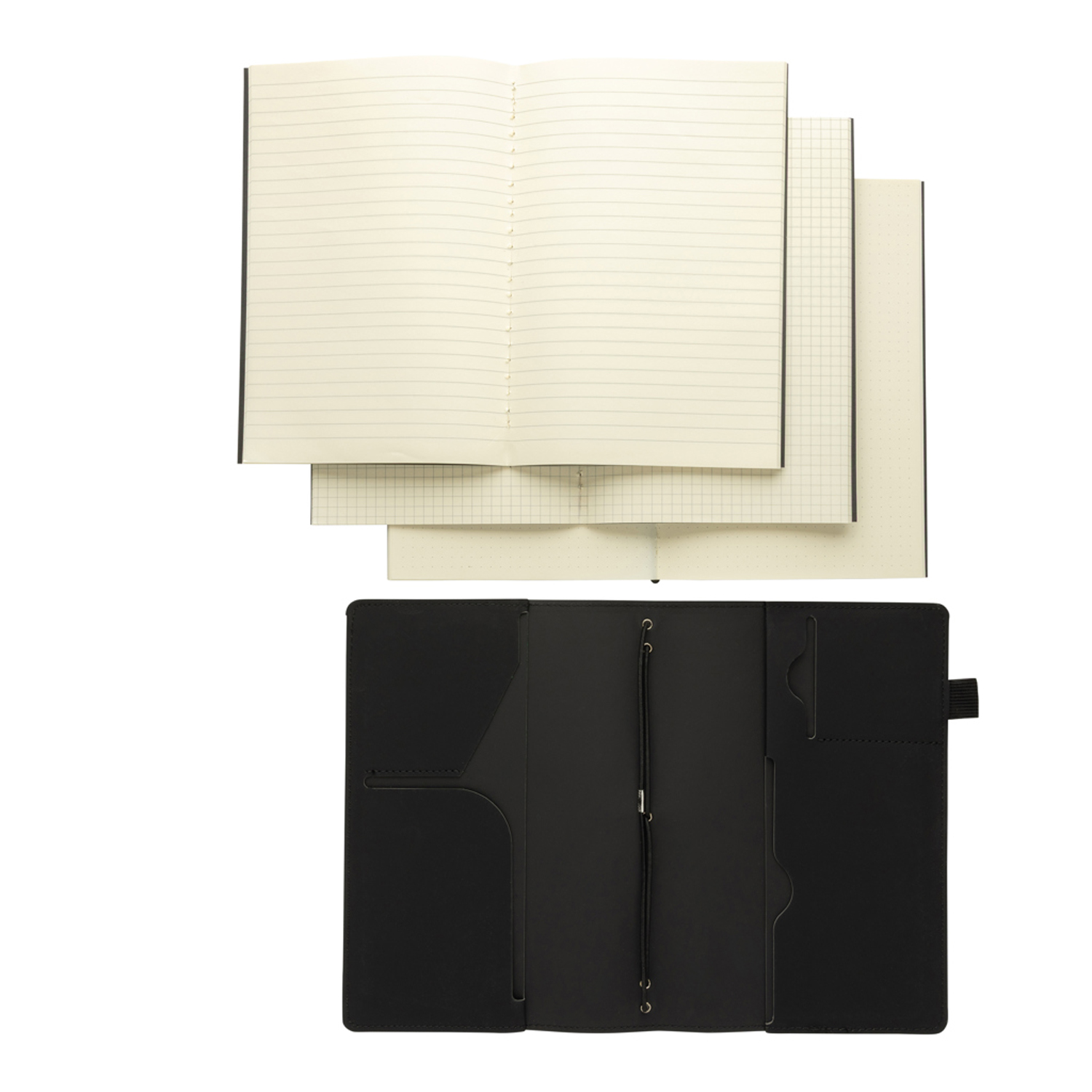 Многофункциональный блокнот Daily Notes Binder 3 в 1 в обложке из PU, А5-3