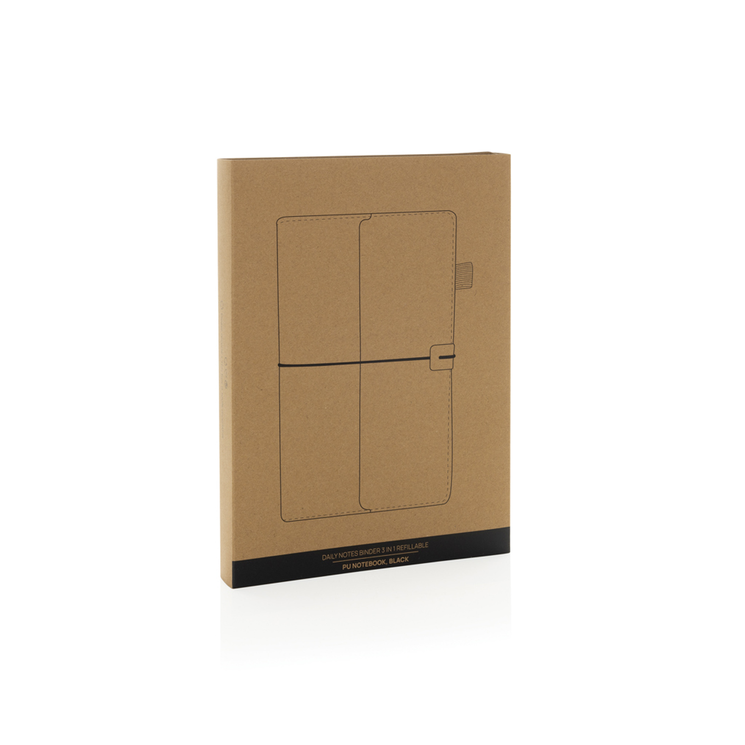Многофункциональный блокнот Daily Notes Binder 3 в 1 в обложке из PU, А5-13