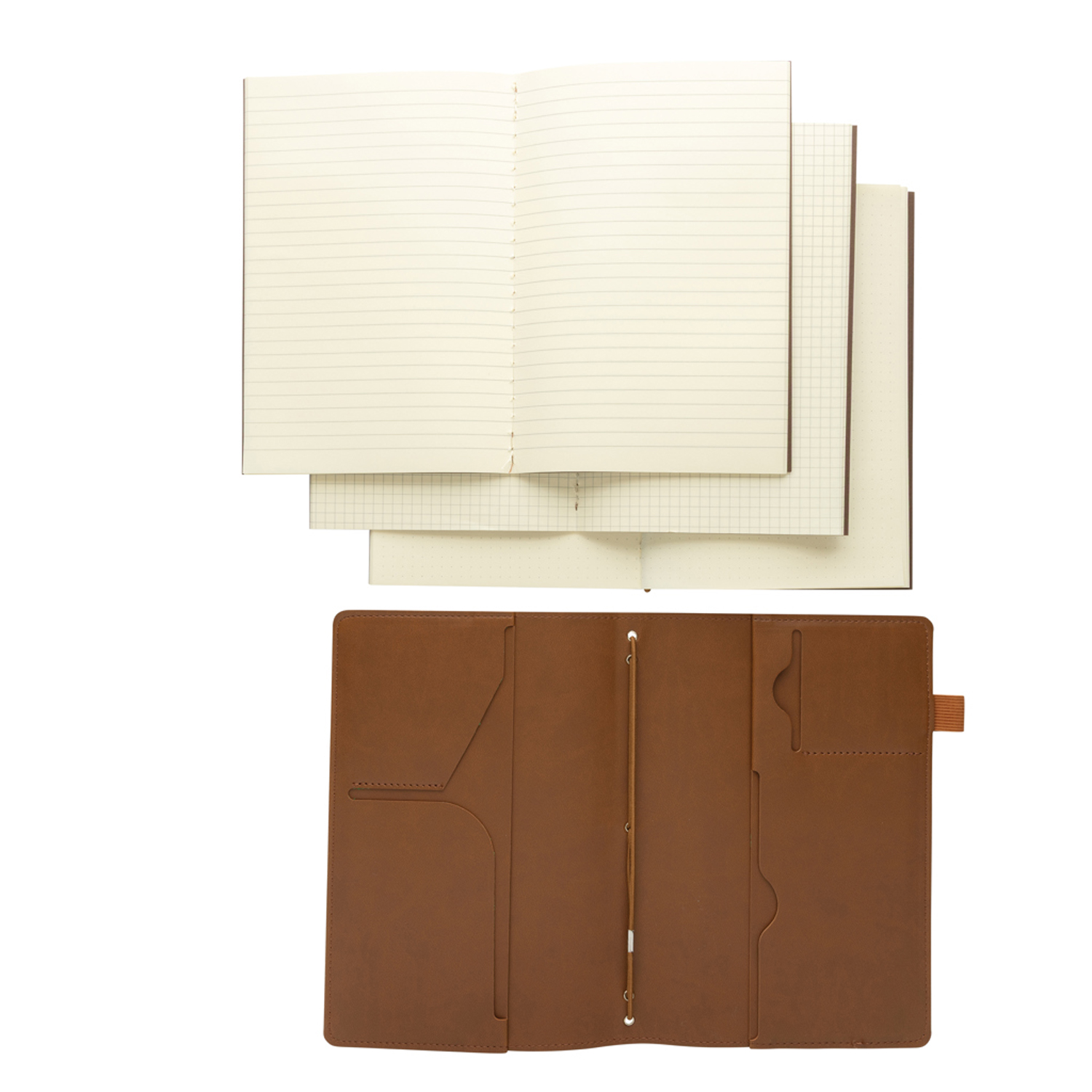 Многофункциональный блокнот Daily Notes Binder 3 в 1 в обложке из PU, А5-3
