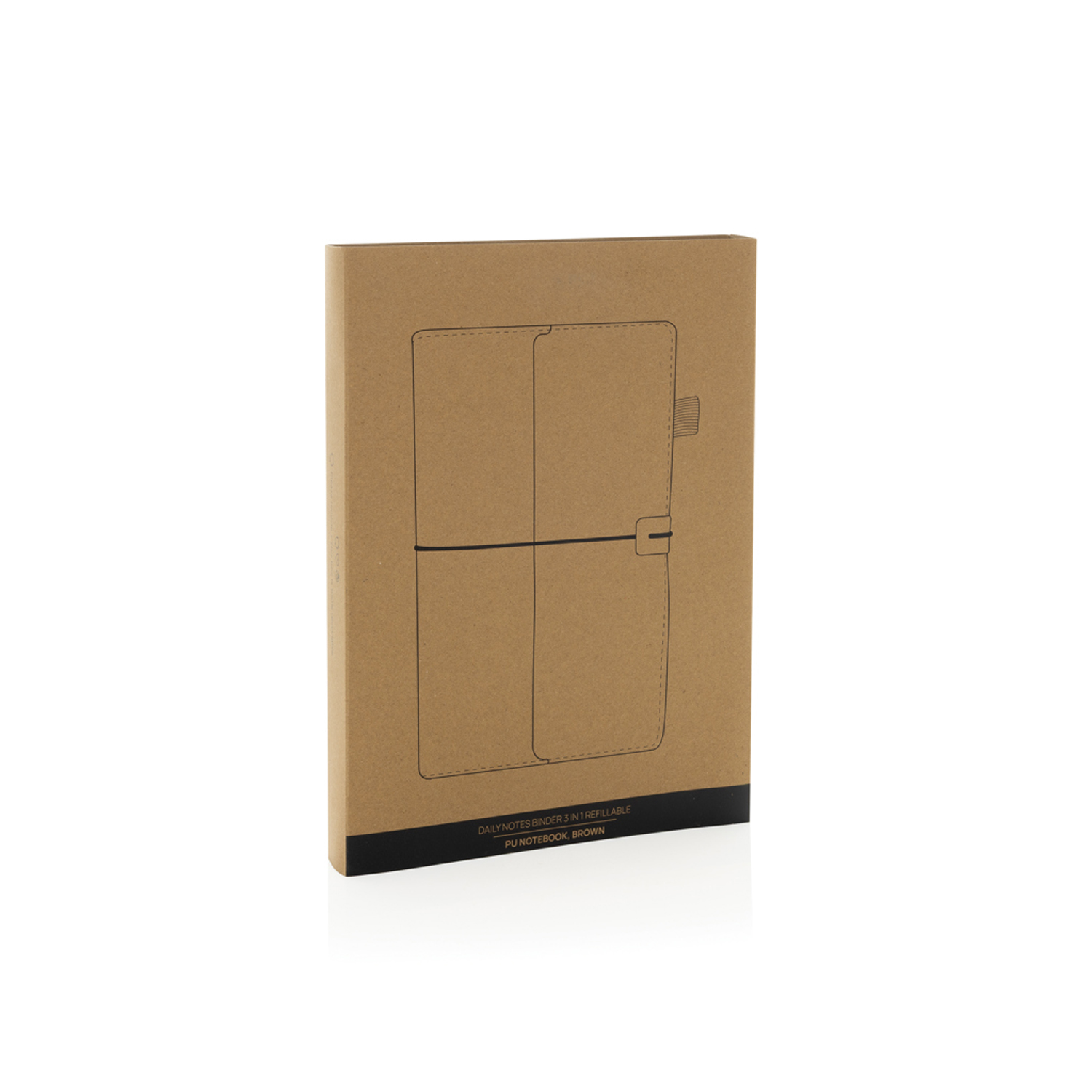 Многофункциональный блокнот Daily Notes Binder 3 в 1 в обложке из PU, А5-5