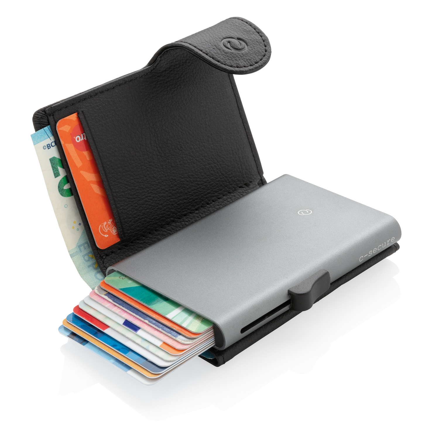 Кошелек XL с держателем для карт C-Secure RFID-2