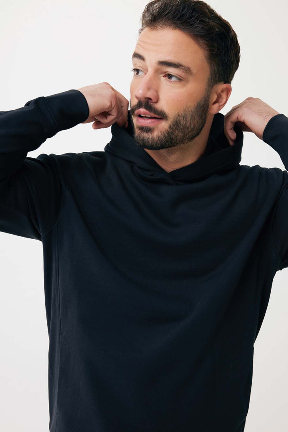 Худи Iqoniq Yengo из переработанного хлопка, унисекс, 280 г/м²-17