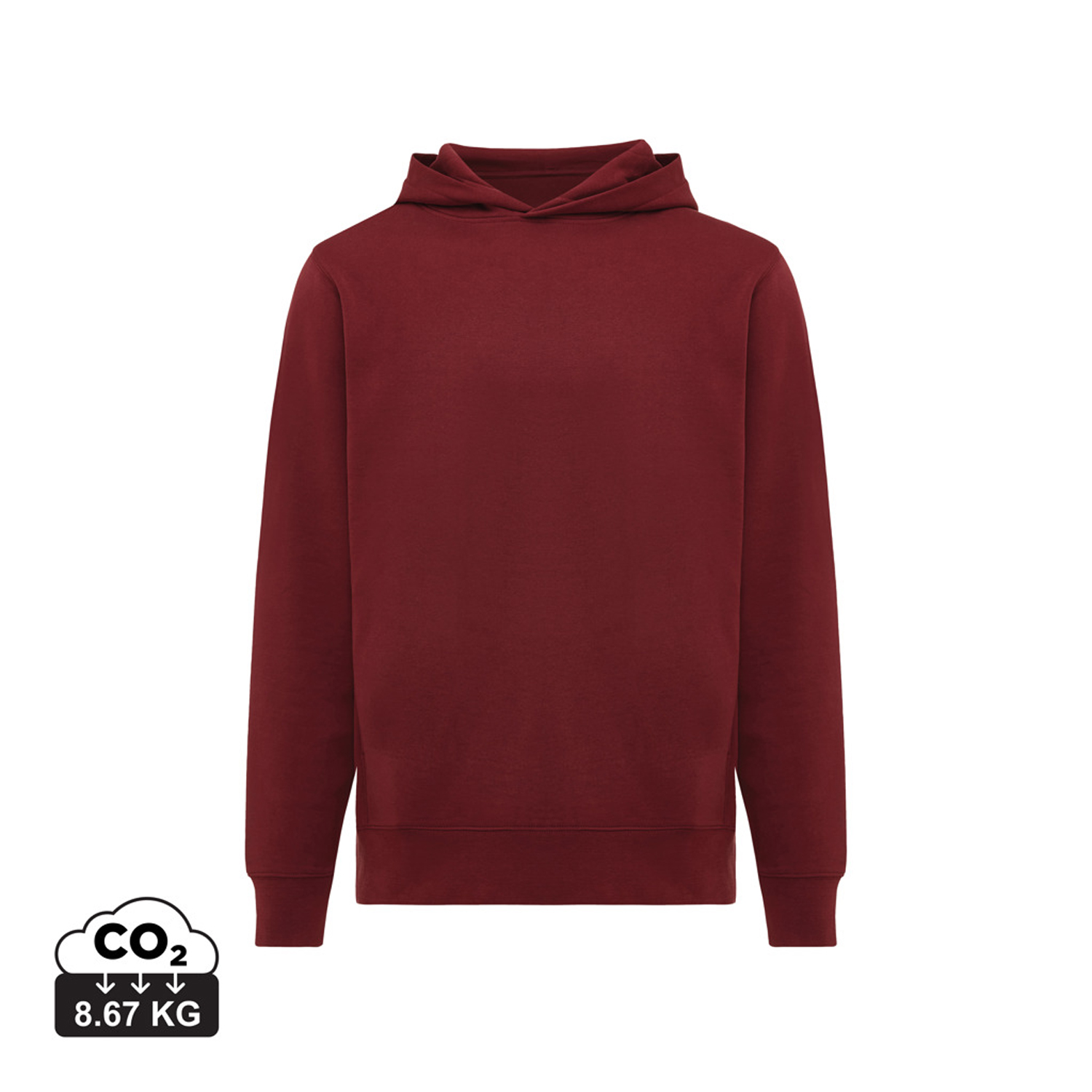 Худи Iqoniq Yengo из переработанного хлопка, унисекс, 280 г/м²-17