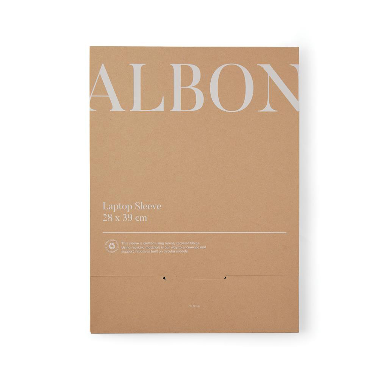 Чехол для ноутбука VINGA Albon из переработанного фетра GRS, 17’’-1