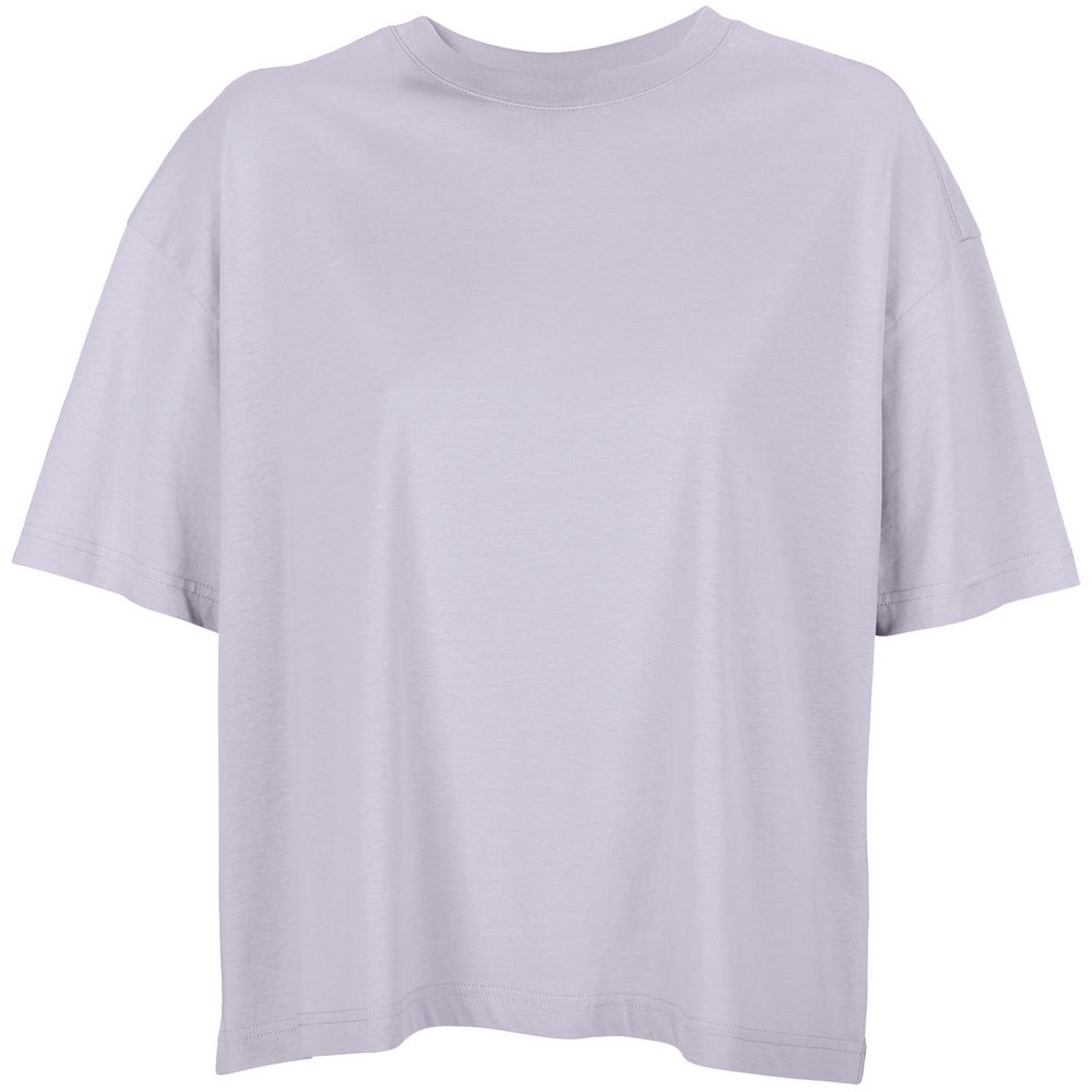 Футболка оверсайз женская Boxy Women, сиреневая, размер L