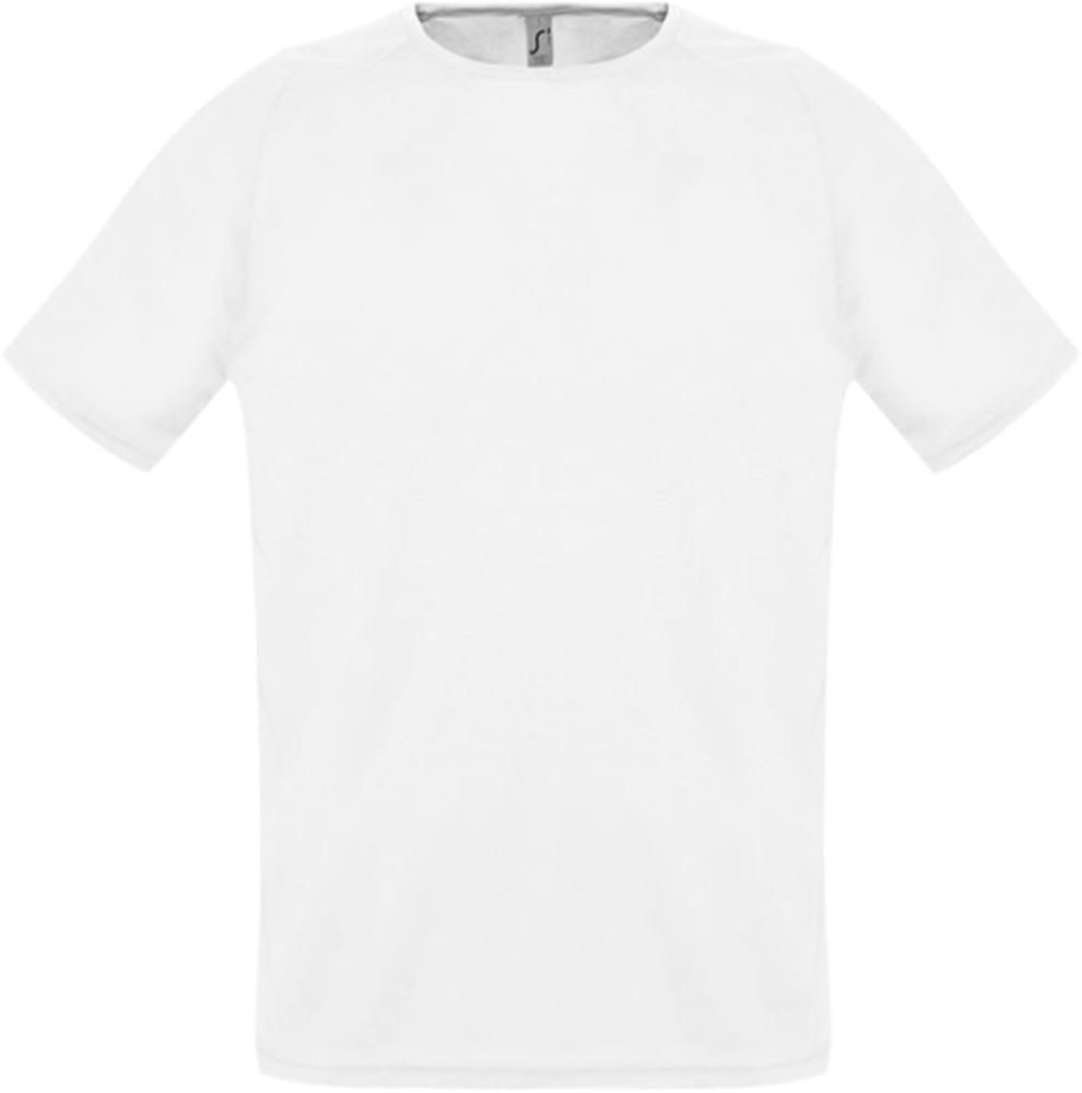 Футболка унисекс Sporty 140 белая, размер 3XL