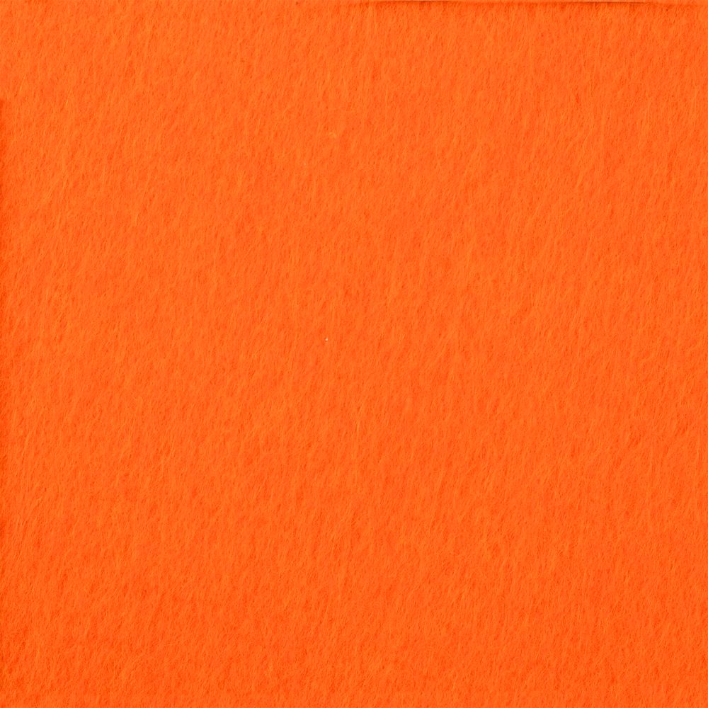 Заготовка из фетра Felt 100, оранжевый неон
