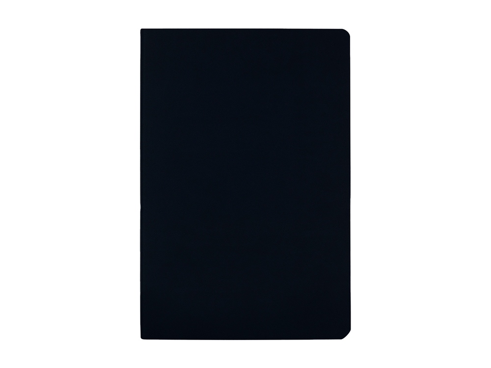 Бизнес тетрадь А5 "Megapolis flex" 60 л. soft touch клетка, темно-синий navy