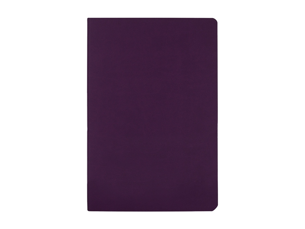 Бизнес тетрадь А5 "Megapolis flex" 60 л. soft touch клетка, фиолетовый