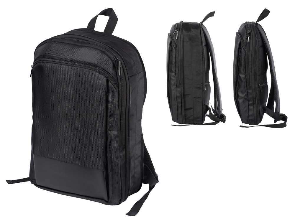 Расширяющийся рюкзак Slimbag для ноутбука 15,6", черный