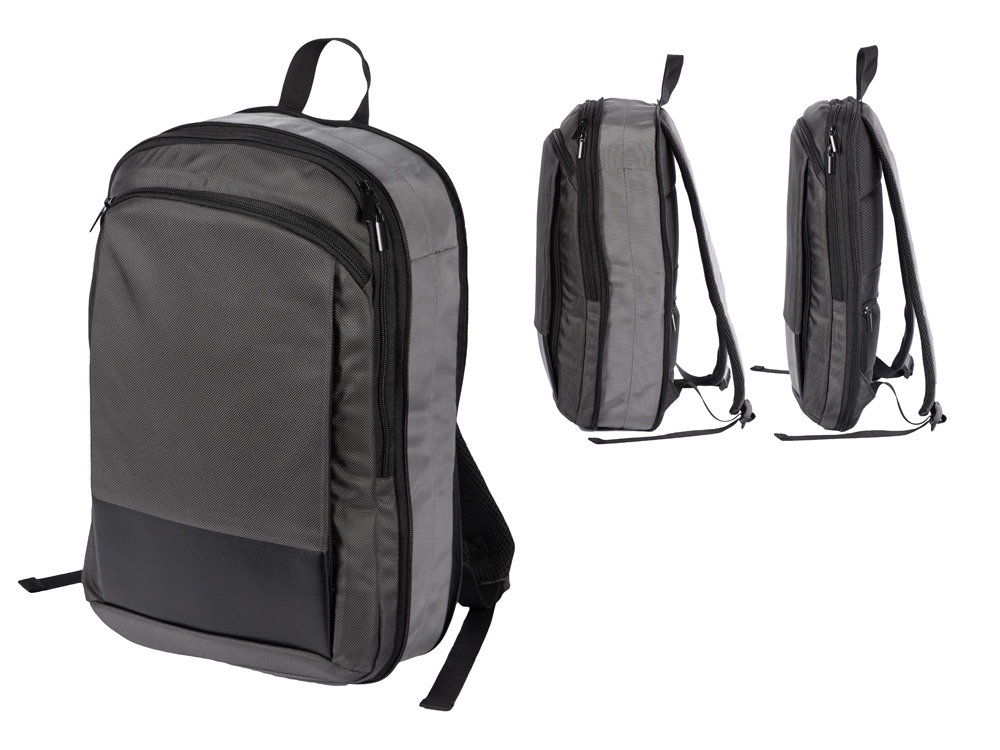 Расширяющийся рюкзак Slimbag для ноутбука 15,6", серый