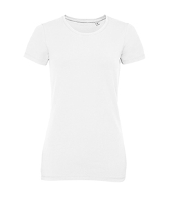 Футболка женская Millenium Stretch Women, белая, размер L