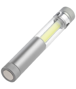 Фонарик-факел LightStream, малый, серый