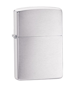 Зажигалка Zippo Armor Brushed, матовая серебристая