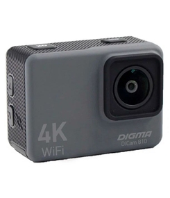 Экшн-камера Digma DiCam 810, серая
