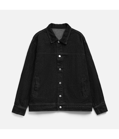 Куртка джинсовая O1, черная, размер XL/XXL