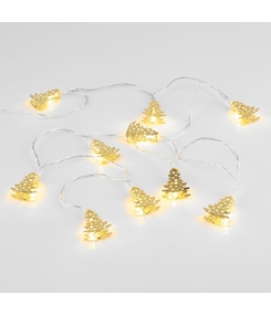 Светодиодная гирлянда Golden Lights, золотистая