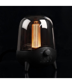 Беспроводная колонка с подсветкой soundFlicker, черная