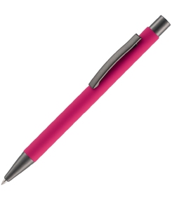 Ручка шариковая Atento Soft Touch, розовая
