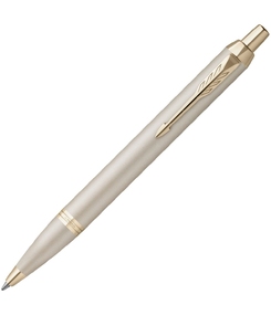 Ручка шариковая Parker IM Professionals Monochrome Champagne, золотистая