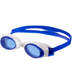 Очки для плавания Swimatic, синие с белым