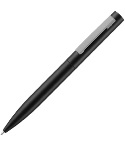Ручка шариковая Inkolor, черная с серым