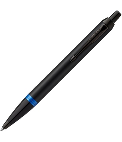 Ручка шариковая Parker IM Professionals Marine Blue BT, черная с синим