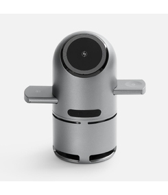 Bluetooth-колонка с беспроводной зарядкой Droid, серая