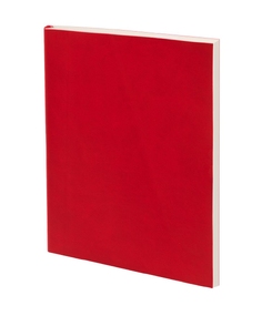 Ежедневник Flat Light, недатированный, красный
