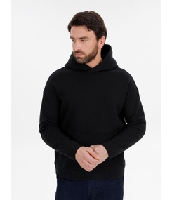 Худи оверсайз унисекс Snuggie, черное, размер XS/S