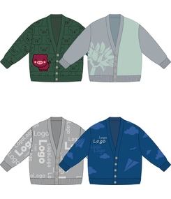 Кардиган Cozy Knit Grand на заказ, акрил, размер S/M